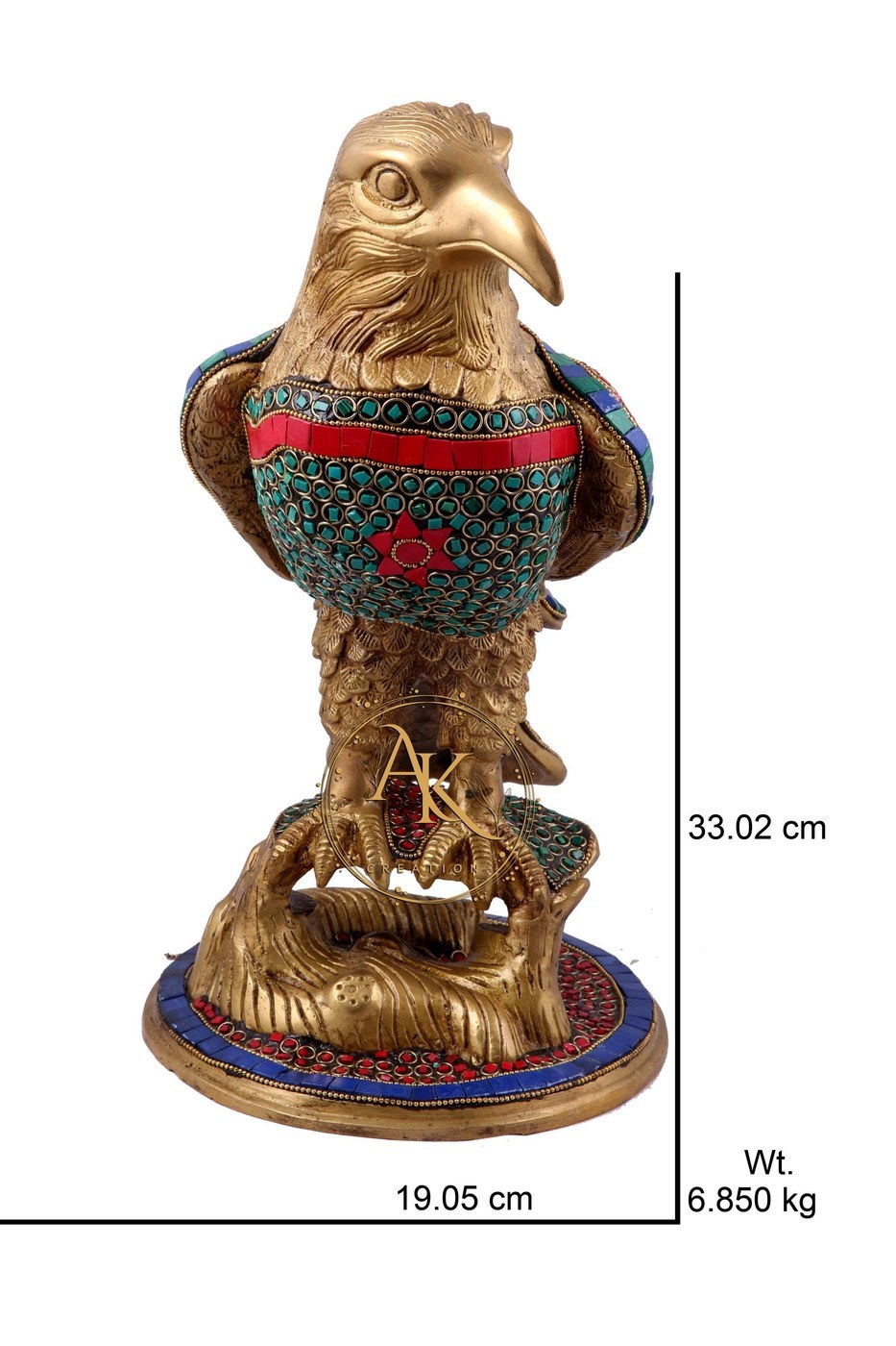 Brass Bird Statue 6-Inch: Vintage Pheasant Figurine Home Decor - Birds & Nature Art